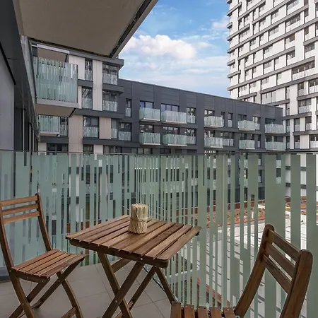 公寓 Olsanska Flat With Balcony